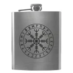 Flask 2508 рунічний Шолом Жаху