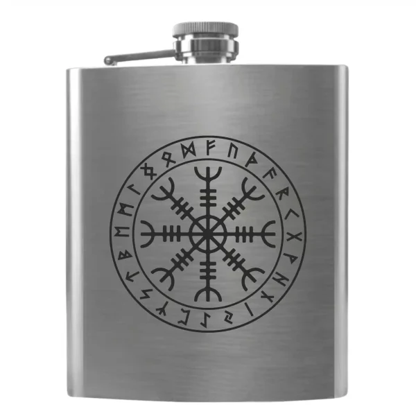 Flask 2508 рунічний Шолом Жаху