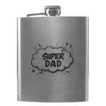 Flask 3361 SUPER DAD у стилі вибухового супергеройського графіті