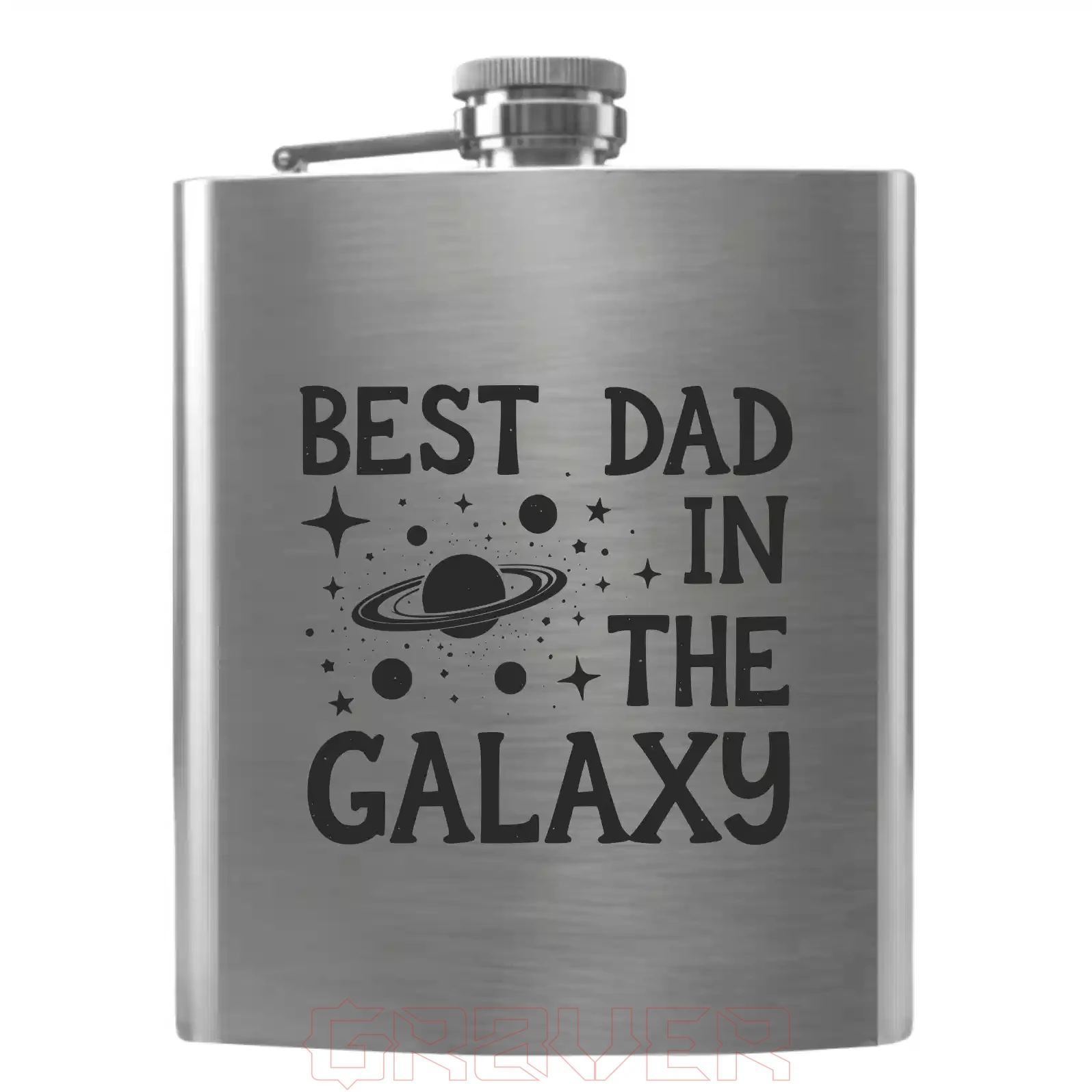 flask-3362 BEST DAD IN THE GALAXY Flask 3362 BEST DAD IN THE GALAXY
