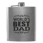 Flask 3368 WORLD’S BEST DAD