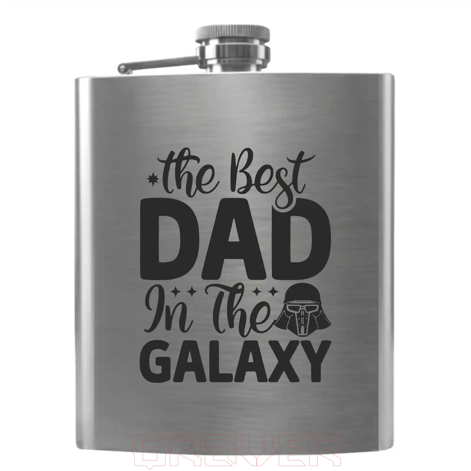 flask-3369 The Best Dad In The Galaxy Flask 3369 The Best Dad In The Galaxy