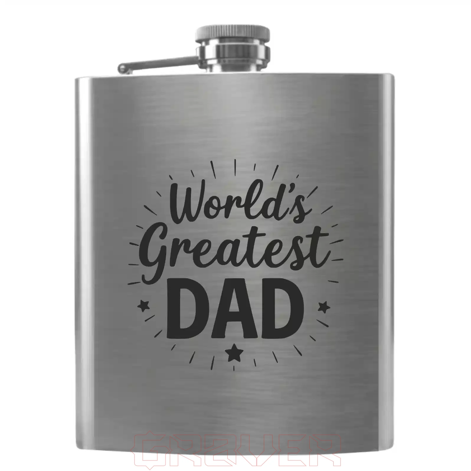 flask-3374 World’s Greatest DAD — просто, стильно, з повагою Flask 3374 World’s Greatest DAD — просто, стильно, з повагою