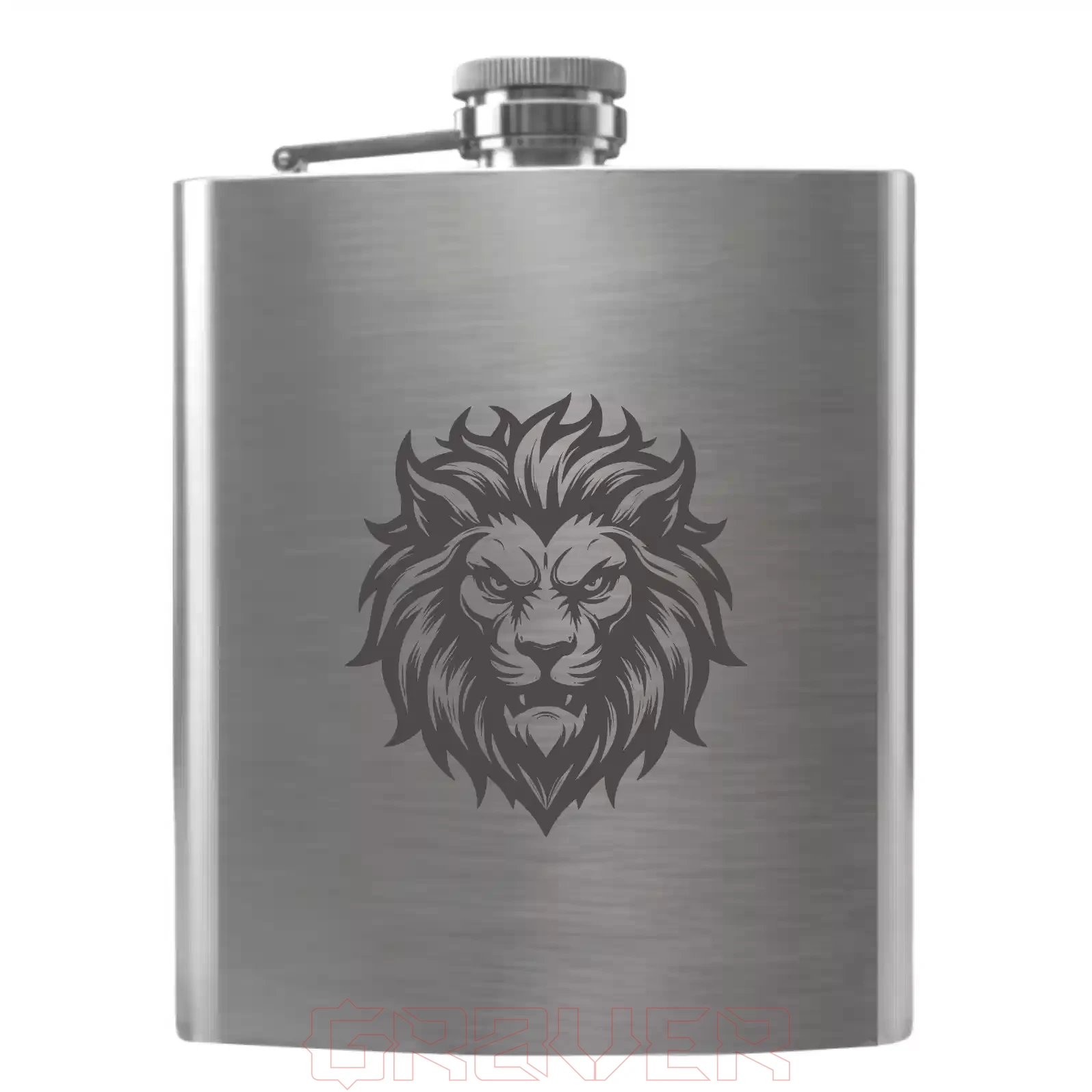 flask-4113 Lion Flask 4113 Lion