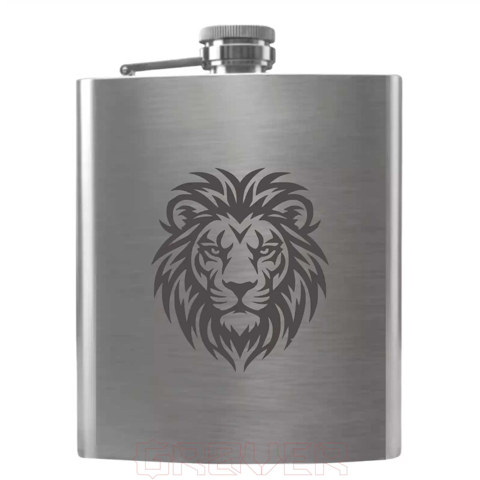 flask-4116 Lion Flask 4116 Lion