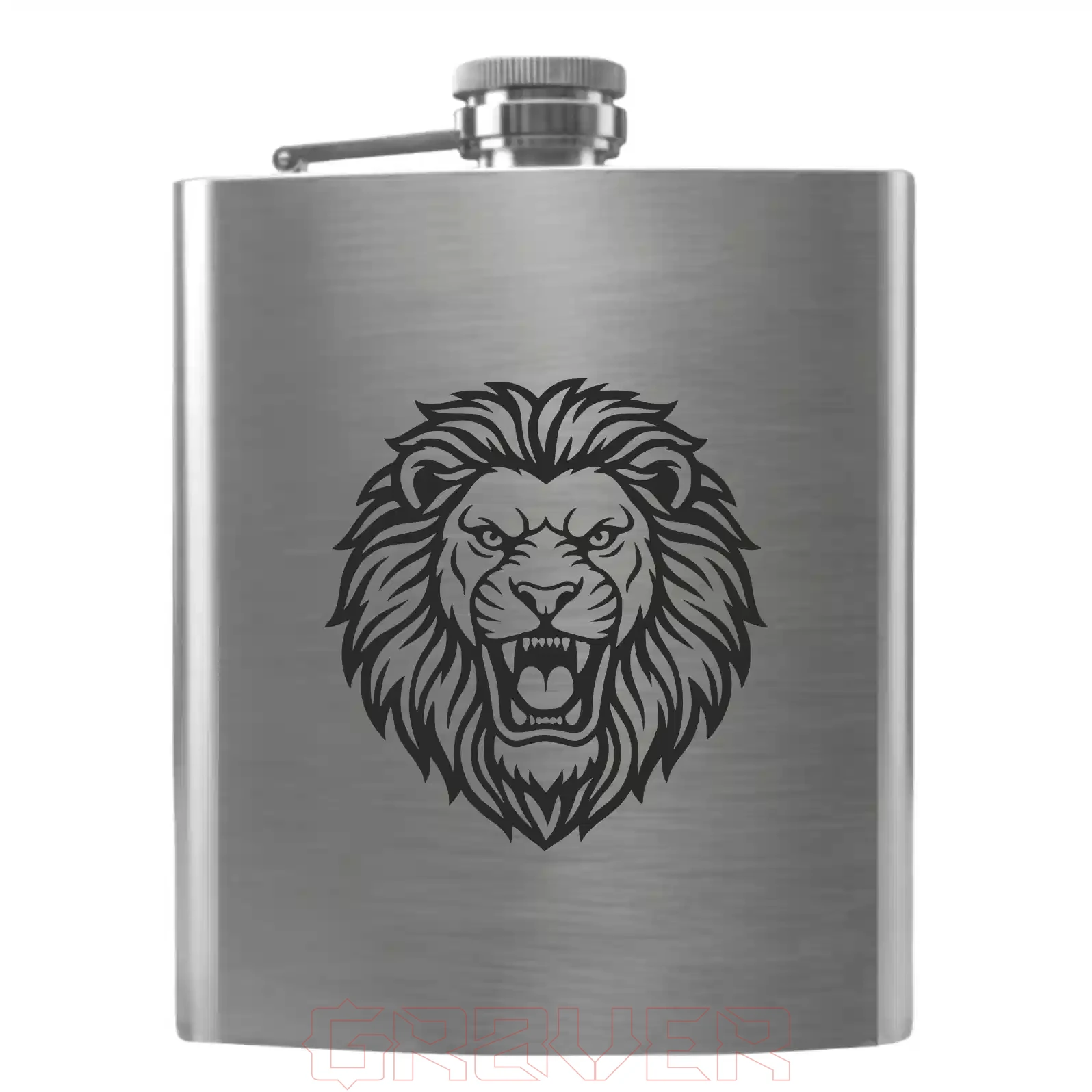 flask-4121 Lion Flask 4121 Lion