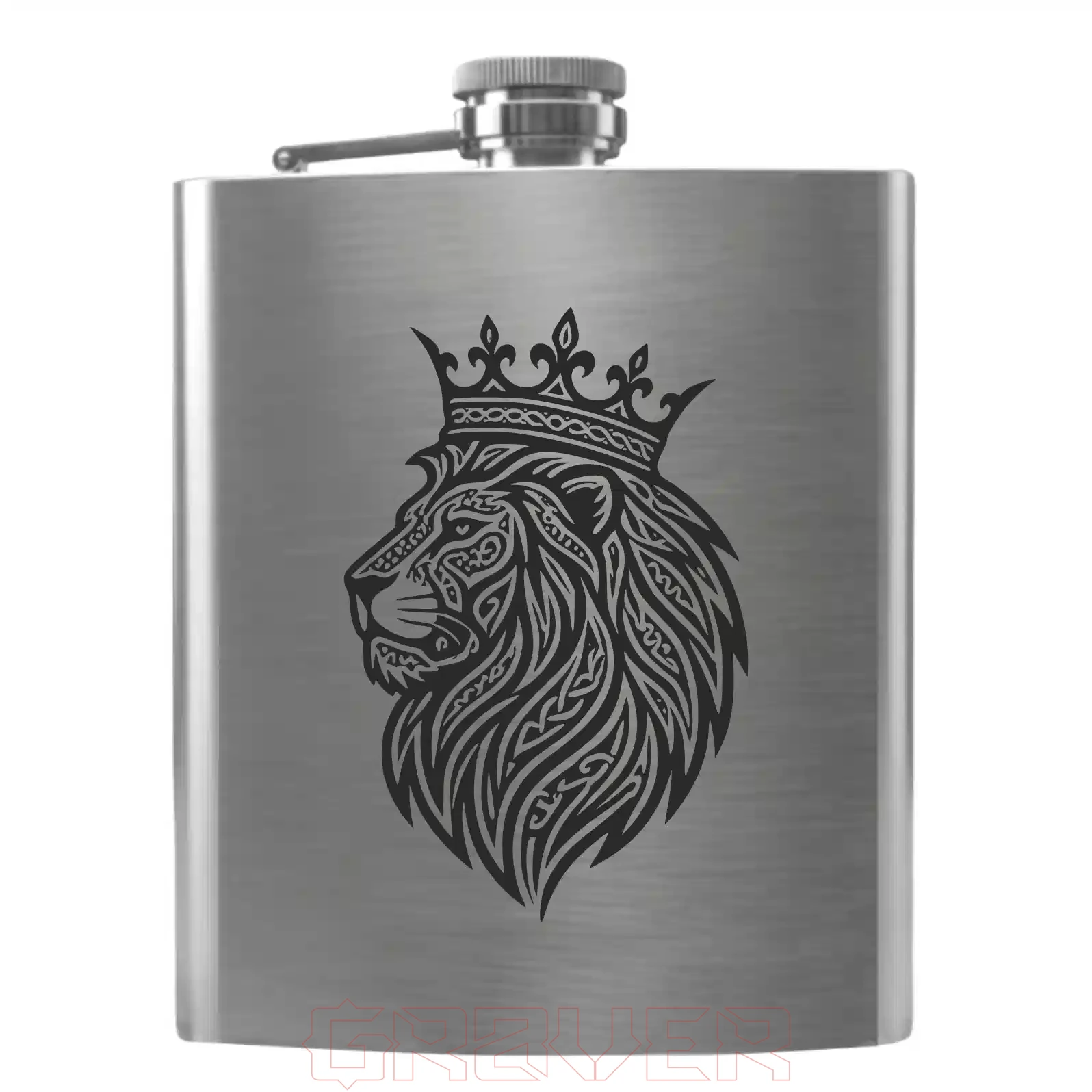 flask-4125 Lion Flask 4125 Lion