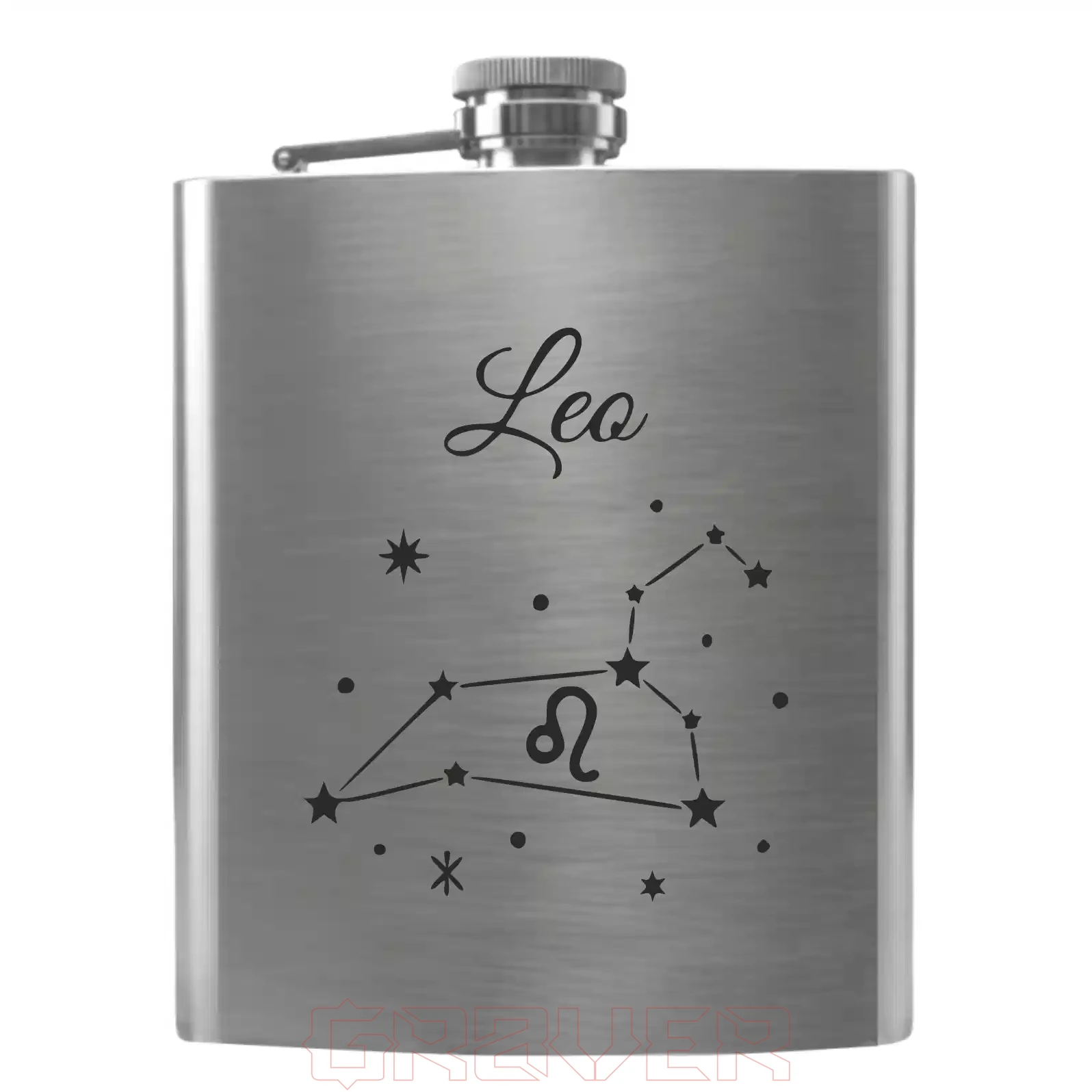 flask-4136 Lion Flask 4136 Lion