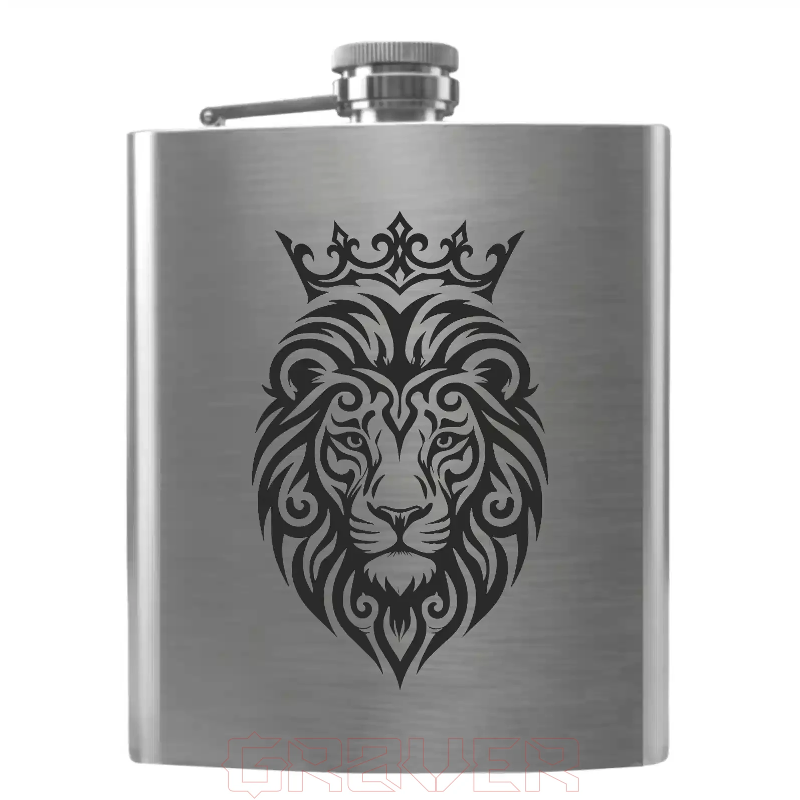 flask-4154 Lion Flask 4154 Lion