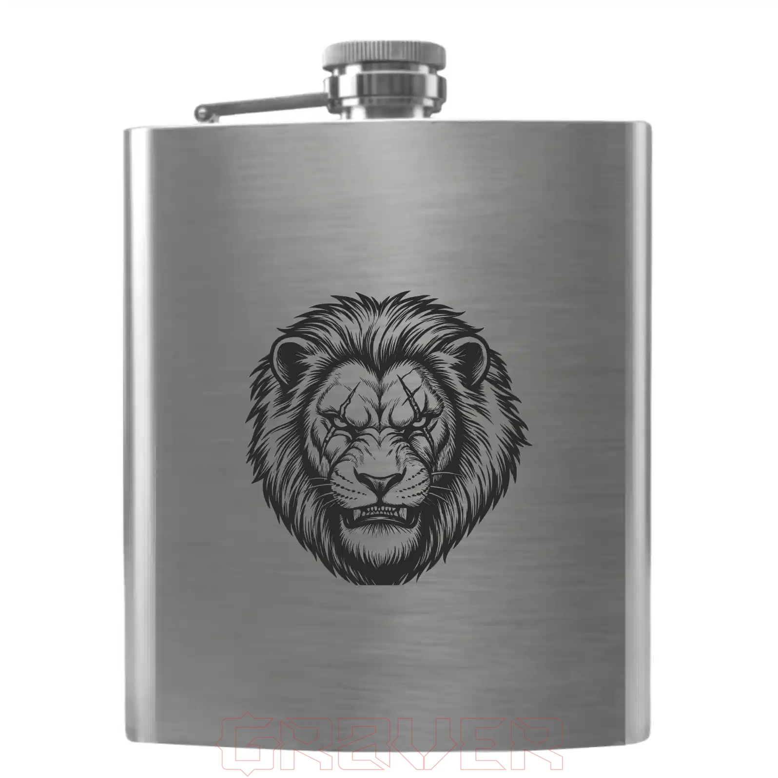 flask-4167 Lion Flask 4167 Lion