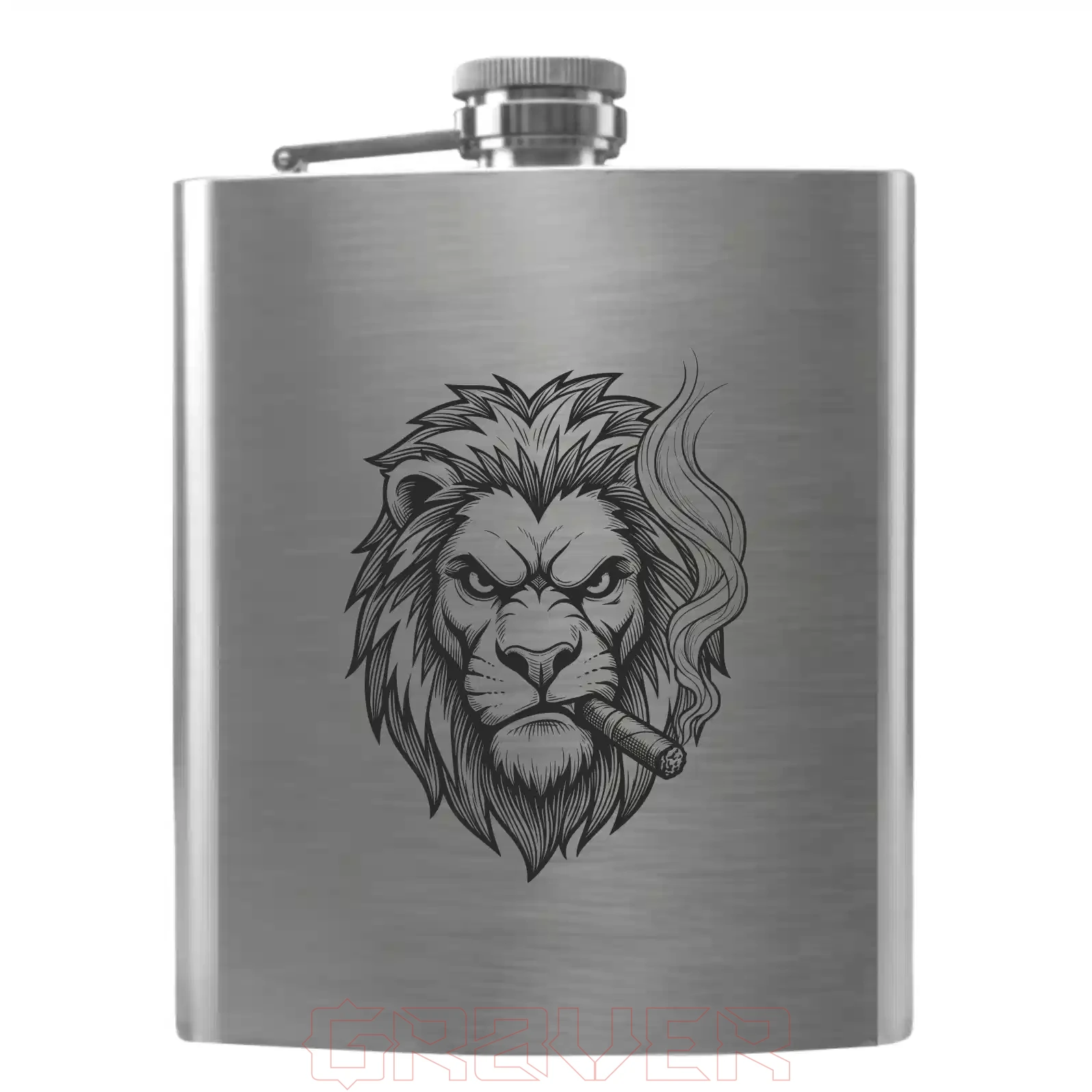 flask-4173 Lion Flask 4173 Lion