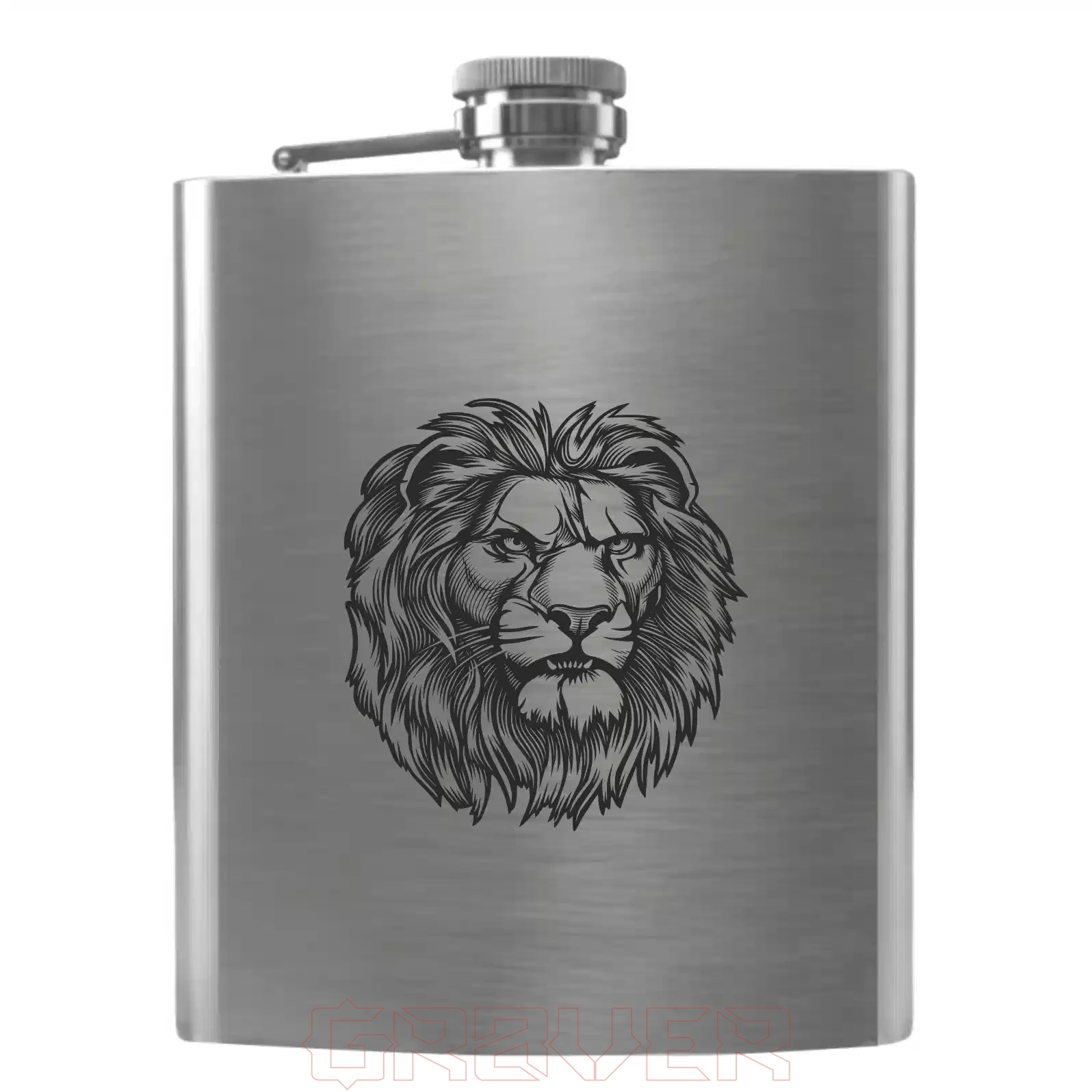 flask-4181 Lion Flask 4181 Lion