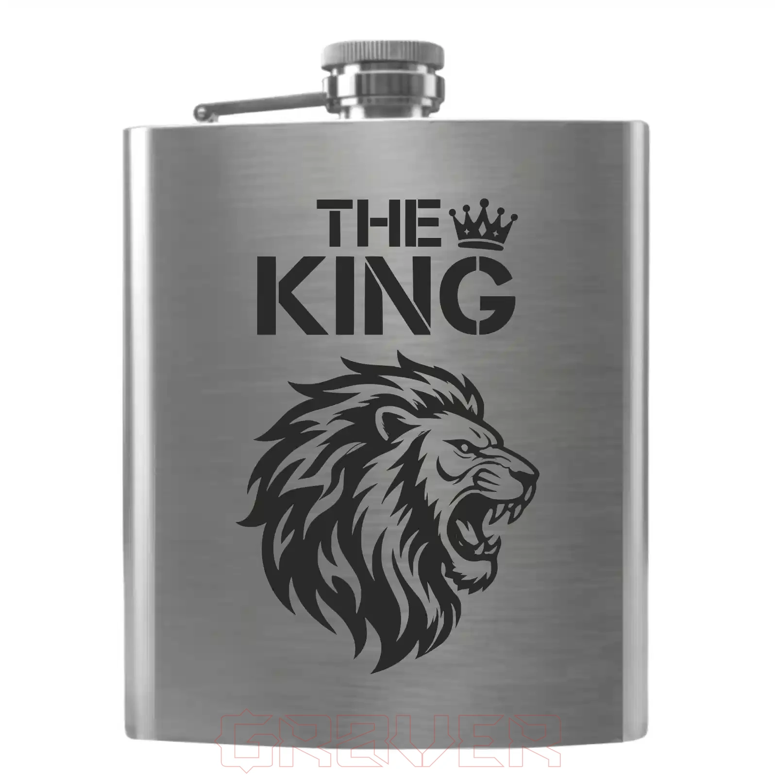 flask-4195 Lion Flask 4195 Lion