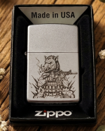 Кастомна запальничка Zippo з гравіюванням вашого тотемного звіра, позивного2