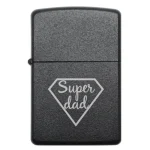 Бензинова запальничка для батька з коротким написом «Superdad»