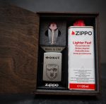 Набір Zippo на замовлення з гравіюванням символіки, шеврона вашого підрозділу, емблеми бригади2