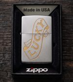 Оригінальна запальничка Zippo з індивідуальним гравіюванням за вашим макетом