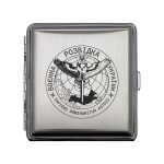 Portsigar 1003 Запальничка Zippo Емблема Воєнна Розвідка України Знак Сова з мечем