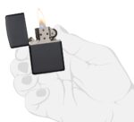 Запальничка Zippo 218 Black Matte - Зображення 5