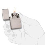 Zazhigalka zippo 200 classic brushed chrome