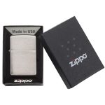 Zazhigalka zippo 200 classic brushed chrome