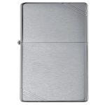 Zazhigalka zippo 230 vintage brushed chrome with slashes