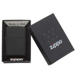 Zazhigalka zippo 236 black crackle