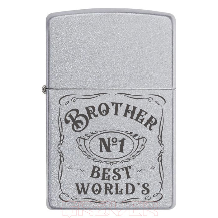 zippo-1579 «Brother - best world's» Zippo 1579 «brother Best World's»