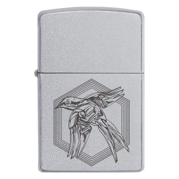 Zippo 1953 Запальничка zippo Кокарда беретний знак Сил безпілотних систем СБС