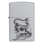 Zippo 2026 «Череп зі змією»