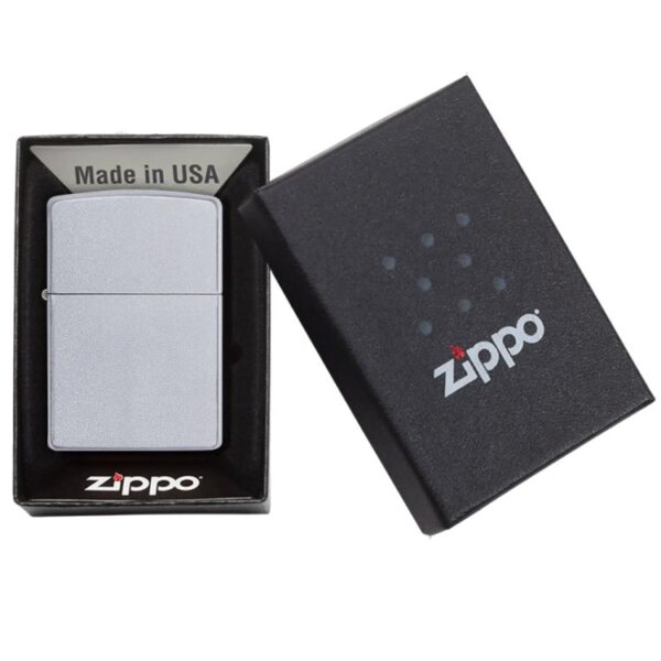 Zippo 205 satin chrome
