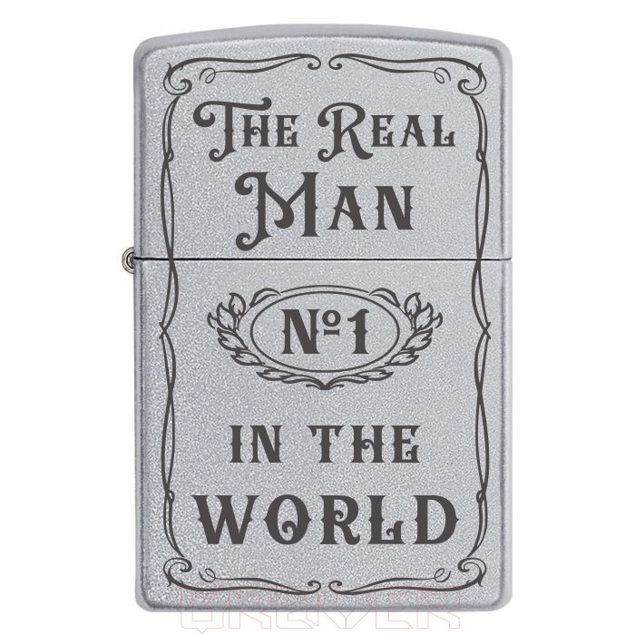zippo-2054 «The Real Man №1 in the World» Zippo 2054 «the Real Man №1 In The World»