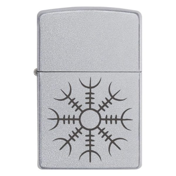 Zippo 2501 з гравіюванням символу Шолом Жаху Егісхьяльм