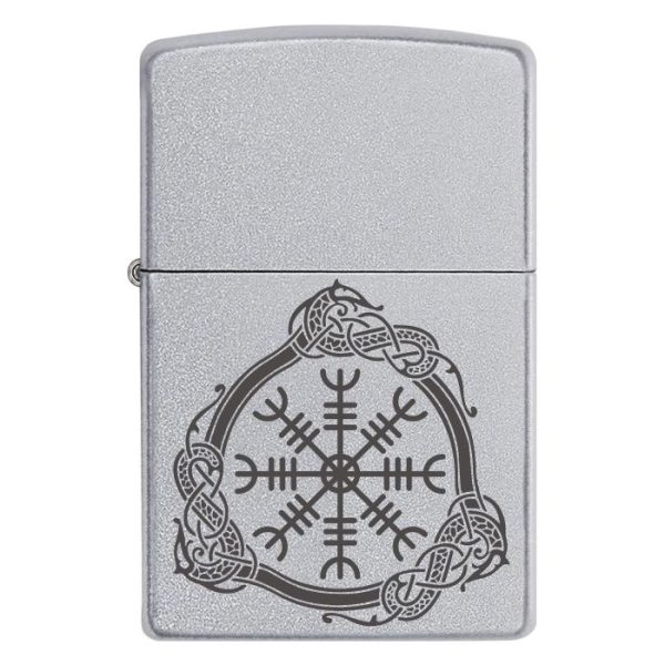 Zippo 2511 Helm Of Awe Celtic Trinity