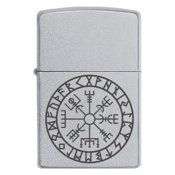 Zippo 2514 Вегвизир рунический компас