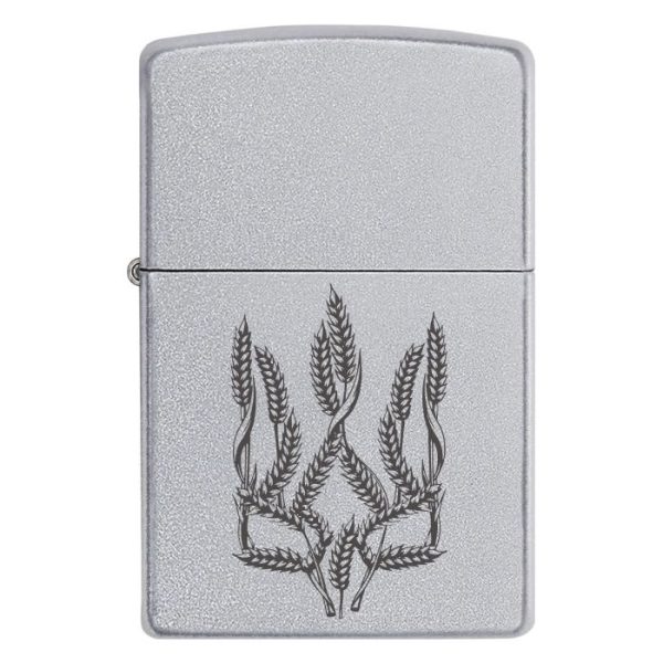 Zippo 2525 Герб України «Тризуб із колосків»