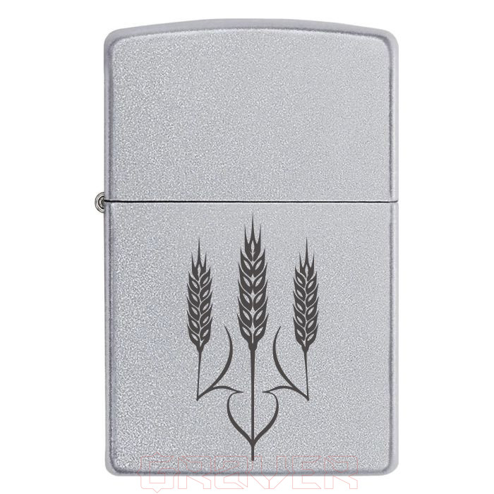 Zippo-2532 Тризуб «Колоски пшениці» Zippo 2532 Тризуб «Колоски пшениці»