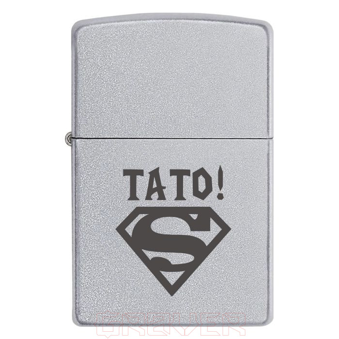 zippo-3350 Тато - Супермен Zippo 3350 Тато Супермен