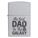 Zippo 3369 Тато, який крутіший за джедаїв! Запальничка з написом The Best Dad In The Galaxy