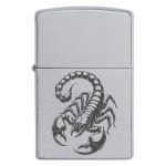 Zippo 4000 scorpion Запальничка zippo scorpion на подарунок з гравіюванням знака зодіаку скорпіона
