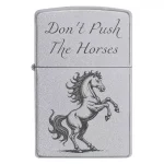 Zippo 4501 Don't Push The Horses