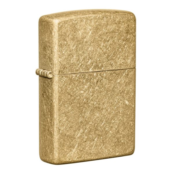 Zippo 49477 classic regular tumbled brass