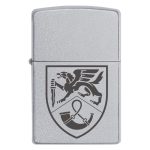 Zippo 543 Зажигалка zippo 71 отдельная егерская бригада (71 ОЕБр) ДШВ ВСУ