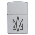 Запальничка Zippo емблема тризуб «ЗСУ»