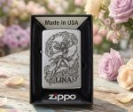 Zippo з гравіюванням аніме персонажа